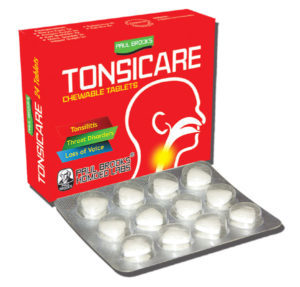 Paul brooks's Tonsicare for tonsillitis