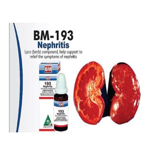 BM Homeopathic BM 193 NEPHRITIS